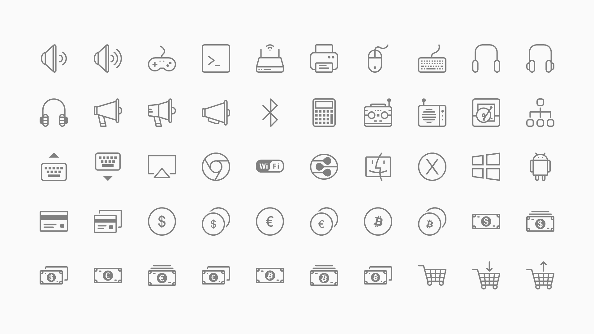 01-line Vector Icons slide 6